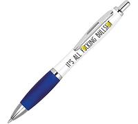Cheeky Chops Rude Pen - Funny Ballpoint Pen “It’s All F*cking Bullshit” - Offensive Novelty Office Desk Accessory for Adults