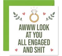 Cheeky Engagement Card, A Little Sass for the Newly Engaged