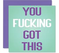 Cheeky Good Luck Card, Go on, Smash It
