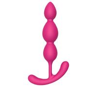 Cheeky Love - Beaded Anal Plug (Pink)