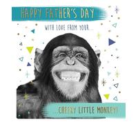 Cheeky Monkey Father's Day Card