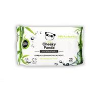 Cheeky Panda 100% Bamboo Facial Cleansing Wipes Unscented 25 Wipes