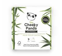 Cheeky Panda 100% Natural Bamboo Luxury Toilet Tissue 3PLY 200 Sheets 9 Rolls