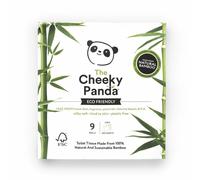 Cheeky Panda 100% Natural Bamboo Luxury Toilet Tissue 3PLY 200 Sheets 9 Rolls