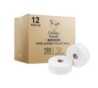 Cheeky Panda 2-Ply Mini Jumbo Roll 150m (Pack of 12) PFMINJRL12