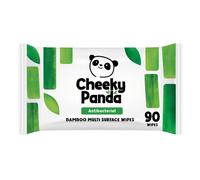 Cheeky Panda Antibacterial Wipes - 90 Bamboo Cleaning Cloths for