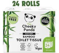 Cheeky Panda Bamboo Toilet Rolls 3-Ply Soft Bath Tissue Sustainable 4 9 24 48 UK