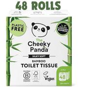 Cheeky Panda Bamboo Toilet Rolls 3-Ply Soft Bath Tissue Sustainable 4 9 24 48 UK