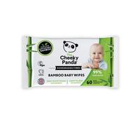 The Cheeky Panda Bamboo Biodegradable Baby Wipes | 99% Purified Water, Suitable for Sensitive Skin | Dermatologically Tested