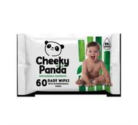 Cheeky Panda Biodegradable Bamboo Baby Wipes with 99% Purified Water