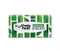 Cheeky Panda Biodegradable Bamboo Dry Wipes 100 Wipes (Pack of 6) DRYWX6