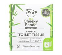Cheeky Panda Eco-Friendly Toilet Tissue - 4 Rolls