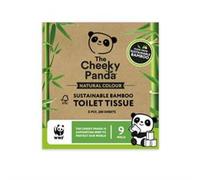 Cheeky Panda The Cheeky Panda Natural Colour Bamboo Toilet Tissue 9 Rolls