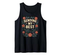 Cheeky Sarcasm Best Thoughts and Prayers Sarcastic Tank Top