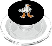 Cheeky Seagull Ironic Xoxo Hugs and Kisses Sarcasm PopSockets PopGrip for MagSafe