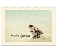Cheeky sparrows UK-Version (Wall Calendar 2026 DIN A3 Landscape), CALVENDO 12 Month Wall Calendar