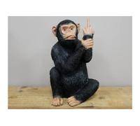 Cheeky Up Yours Monkey Desktop Ornament - Contemporary Home Decor Conversation Starter