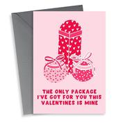 Cheeky Valentine's Day Card - The Only Package - Suggestive