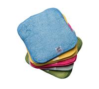 Cheeky Wipes - 25 Washable RAINBOW Cotton Terry Cloth Wipes, 15x15cm Reusable Towelling Wipes, Extra Soft & Perfect for Cleansing Baby's Hands and Face | Eco Friendly