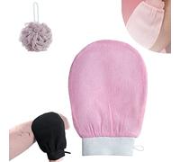 CheekyGlo Exfoliating Glove, Cheekyglo Silk Exfoliating Mitt, CheekyGlo Glove, CheekyGlo Exfoliating, Exfoliating Mitts for Dead Skin Remove (C)