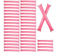 Cheer Boom Sticks - Pack of 40 Inflatable Colourful Thunder Sticks | Portable Noise-Maker Party Favour Gossiper, Inflatable Cheerleader Stick for Sports Games, Concerts, Festivals