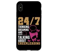 Cheer Cheerleading 24/7 Thinking, Dreaming And Talking About Case for iPhone XS Max
