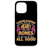 Cheer Cheerleading Cheerleading Will Never Break Your Heart Case for iPhone 13 Pro Max