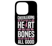 Cheer Cheerleading Cheerleading Will Never Break Your Heart Case for iPhone 14 Pro