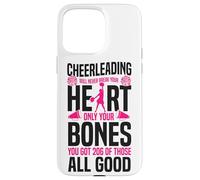 Cheer Cheerleading Cheerleading Will Never Break Your Heart Case for iPhone 15 Pro Max