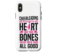 Cheer Cheerleading Cheerleading Will Never Break Your Heart Case for iPhone X/XS
