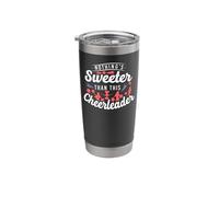 Cheer Cheerleading Nothing's Sweeter Than This Cheerleader Stainless Steel Insulated Tumbler