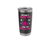 Cheer Cheerleading Nothing's Sweeter Than This Cheerleader Stainless Steel Insulated Tumbler