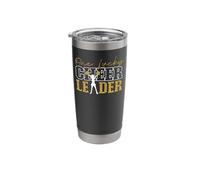 Cheer Cheerleading St Patricks Day One Lucky Cheerleader Stainless Steel Insulated Tumbler