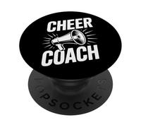 Cheer Coach Cheerleading Squad Motivator Practice Leader PopSockets Adhesive PopGrip