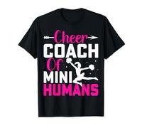 Cheer Coach of Mini Humans - Cheerleader Cheerleading Coach T-Shirt