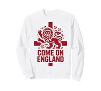 Cheer COME ON ENGLAND Home Country Flag Spirit Game Day Team Sweatshirt