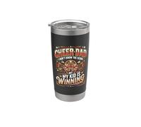 Cheer Father Sideline Coach Cheerleader Dad Stainless Steel Insulated Tumbler