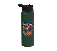 Cheer Father Sideline Coach Cheerleader Dad Stainless Steel Insulated Water Bottle
