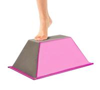 Cheer Flyer Stand - Ergonomic Cheerleading | Trapezoidal Mat Amplifier Gymnastics Equipment Core Stability For Indoor Outdoor Use Home Gym