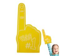 Cheer Foam Finger Foam Hand 1Pair Gladiators Foam Finger | Giant Foam Hand Gladiators Foam Fingers | Sports Foam Fingers, for Cheering at Sports Events Hands Number 1 Large Hand Pointing Finger