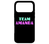 Cheer for Amanda Show Support Be On Team Amanda 90s Style Case for iPhone 17 Pro Max
