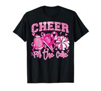 Cheer for The Cure American Football Breast Cancer Month T-Shirt