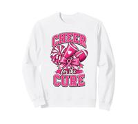 Cheer For The Cure Football Pink Ribbon Cancer Awareness Sweatshirt