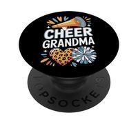 Cheer Grandma Jump Shout Cheer Support PopSockets Adhesive PopGrip
