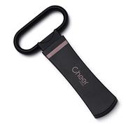 CHEER MODA Ah So Wine Opener - Old Fashion Two-Prong Cork Puller & Corker with Sleek Case - Luxury Stainless Steel Wine Opener Black Gold