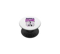 Cheer Mother Sideline Coach Raising A Flyier Cheerleader Mom PopSockets Adhesive PopGrip