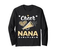 Cheer Nana Proud Cheerleader Grandma for Mother's Day Spirit Long Sleeve T-Shirt