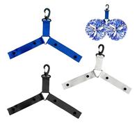 Cheer Pom Hanger Set - Pack of 3 Backpack Strap Hangers, Heavy Duty Accessory, Convenient Button Design with Lightweight and Portable Construction | Competition By É