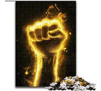 Cheer Up Gesture Adult Jigsaws 1000 Pieces Difficult, Family Game Stress Reliever Difficult Challenge Great Gifts And Toys (26x38cm)