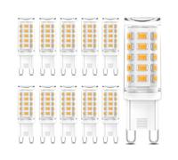 CHEERBEE G9 LED Bulbs Dimmable 3W, 10 Pack G9 LED Warm White 2700K, Equivalent to 28W-40W Halogen, 325LM CRI>85, Energy Saving No Flicker Light Bulbs for Chandeliers, Ceiling Lights & Home Lighting.